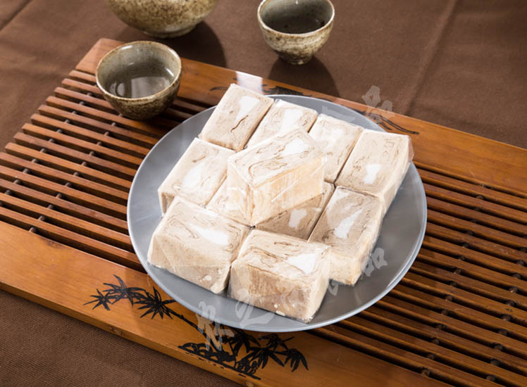 上海特产糕点麻酥糖250克3盒牛皮纸礼盒装芝麻花生2种口味麻酥糖糕点