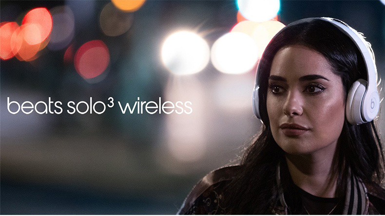 Beats Solo3 Wireless 头戴式无线蓝牙耳机 无线运动耳机 炫黑色