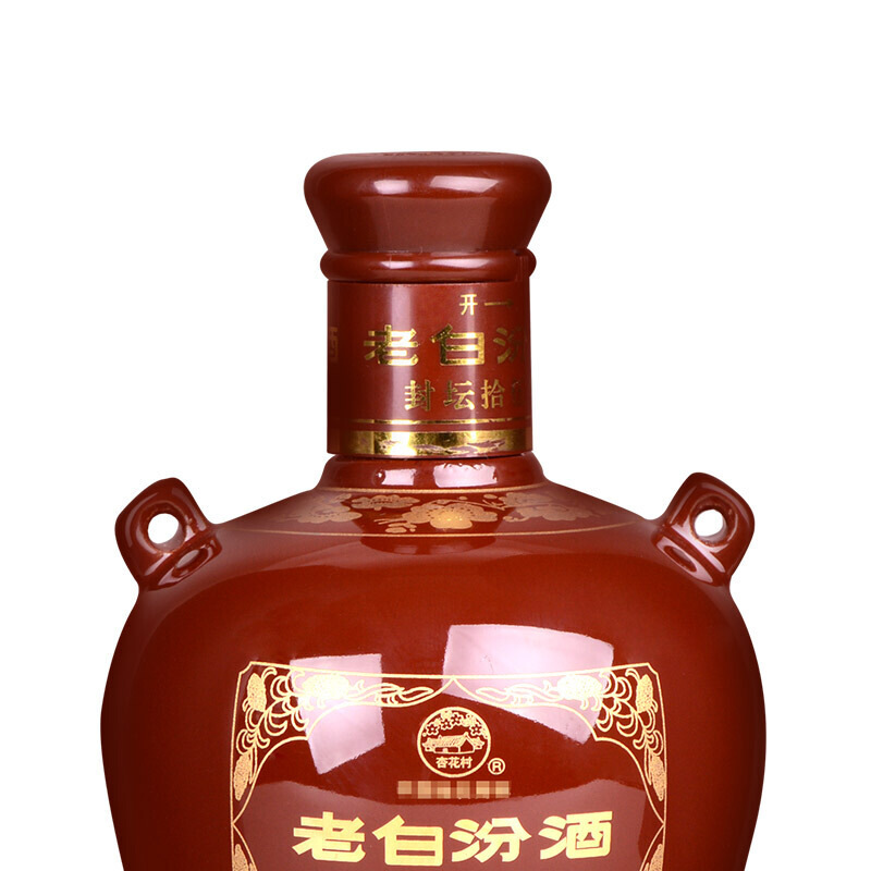 汾酒老白汾酒封坛15年53度475ml6瓶整箱装清香型白酒