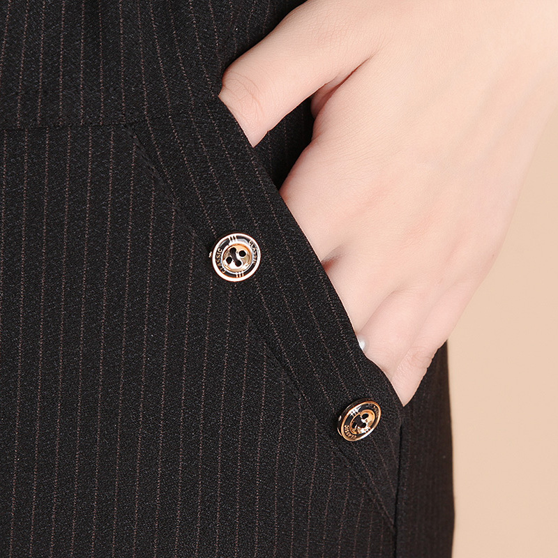 春秋中老年棉麻休闲裤女松紧腰高腰直筒裤妈妈