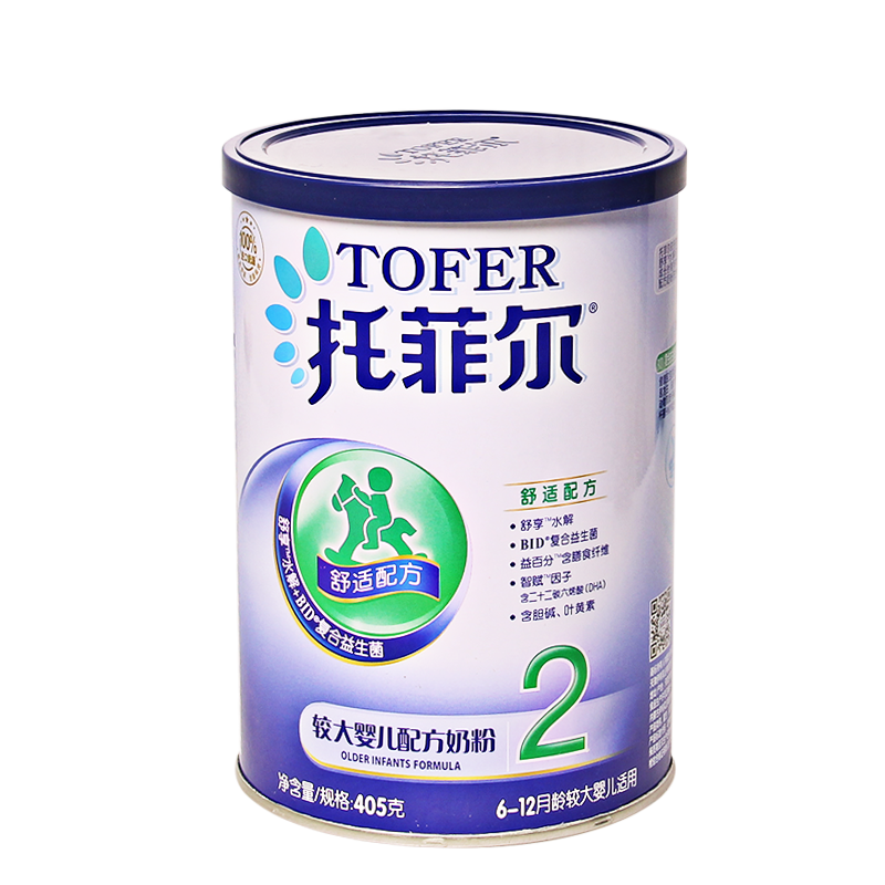 伊利托菲尔较大婴儿配方2段405克奶粉 伊利2段奶粉【价格 图片 品牌 报价】-苏宁易购伊利奶粉旗舰店