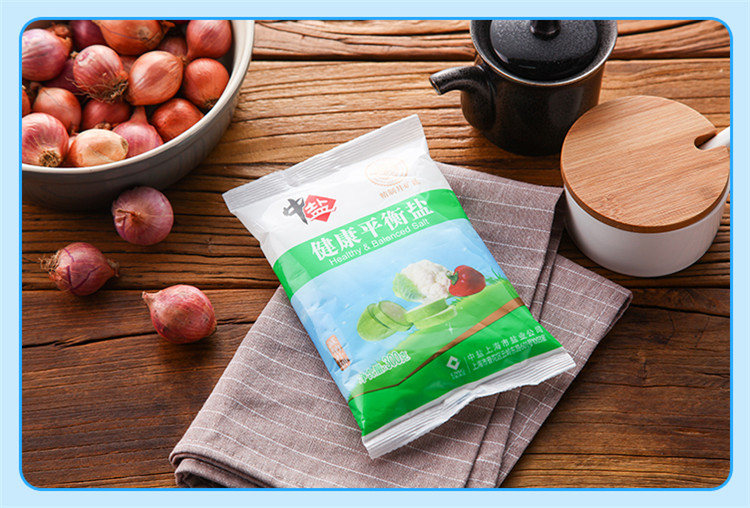中盐 健康平衡盐 300g/袋 厨房调料 食用盐