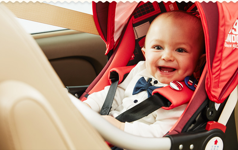 佰佳斯特(Best Baby)汽车儿童安全座椅提篮LB320（提篮式安全座椅15个月） 焦糖玛奇朵