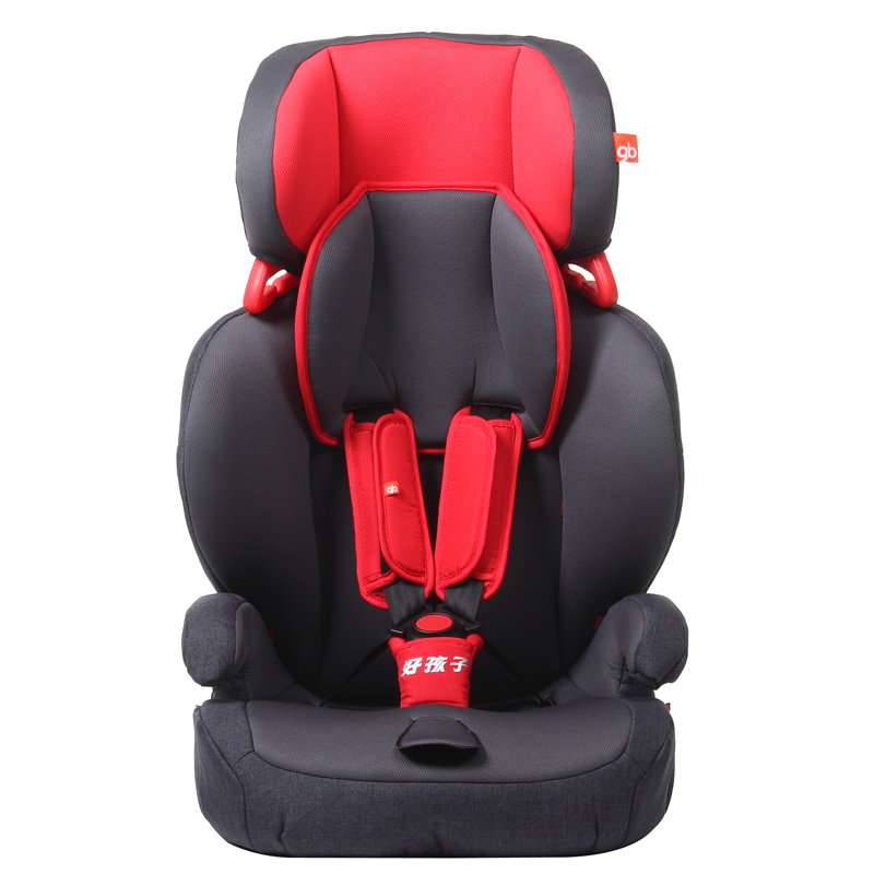 好孩子（Goodbaby）儿童汽车安全座椅CS901-N 9-36kg N003黑灰红