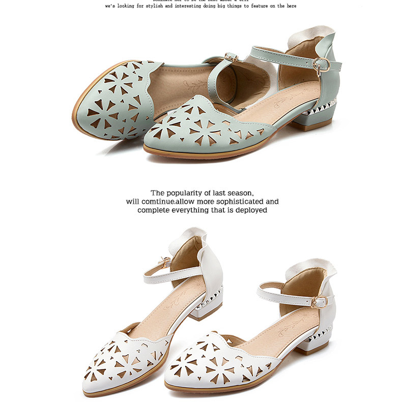 春夏单鞋2017浅口平底包头女鞋一字带学生小