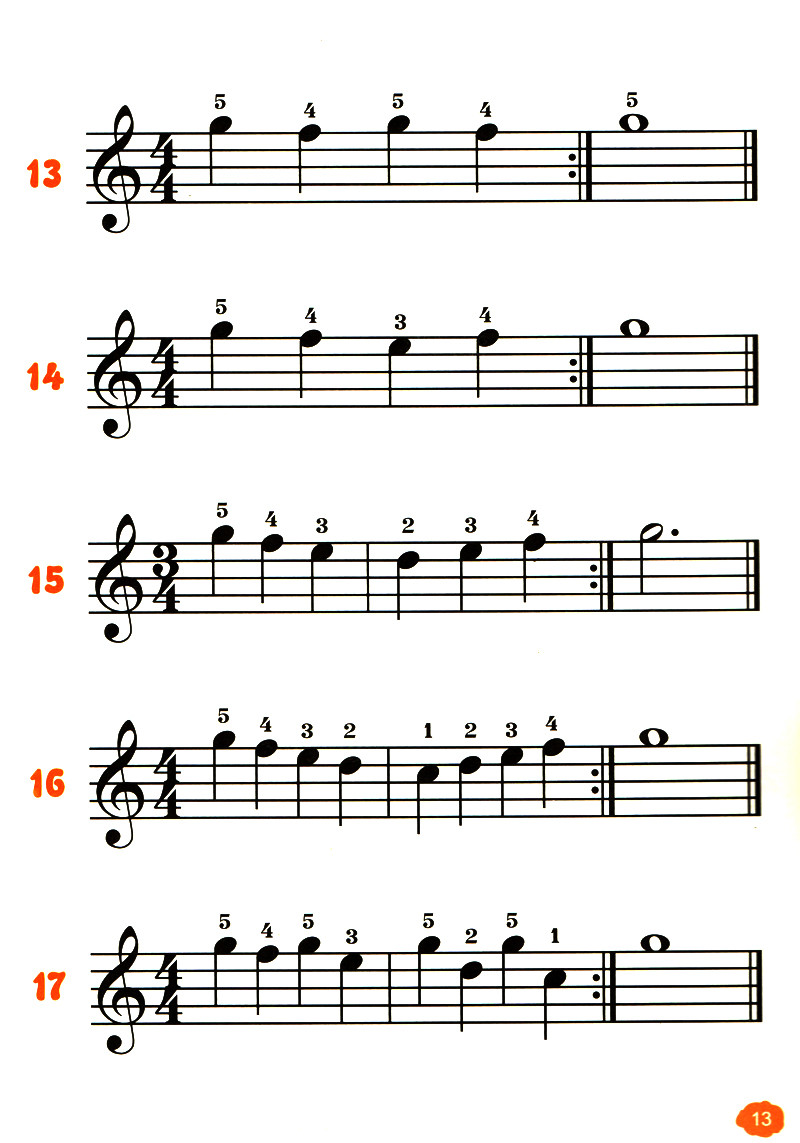 《拜厄钢琴基础教程-大音符手绘版 第一级 附D