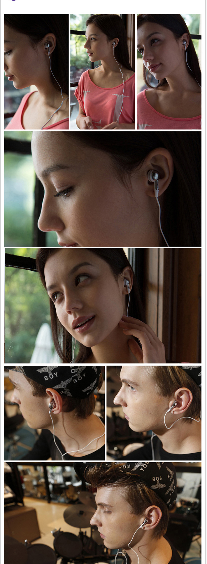 Yamaha/雅马哈EPH-30 超高性价比音乐之选 高品质入耳式耳塞 白色