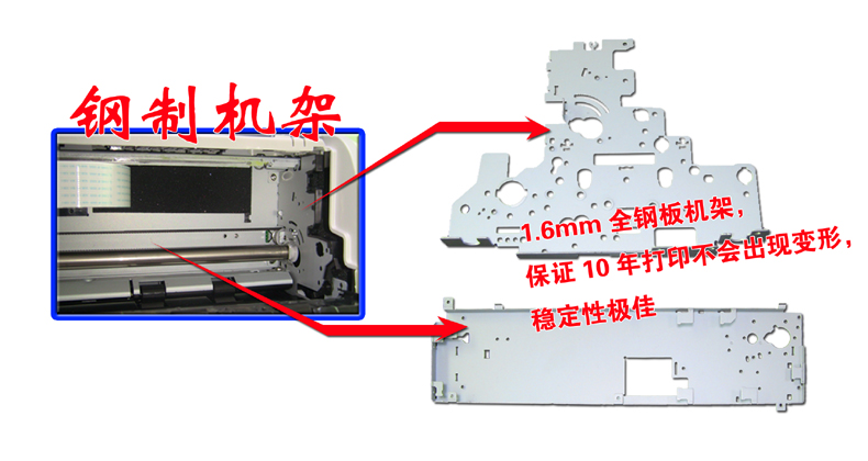 得实(DASCOM)DS-1700II+ 高性能24针82列平推票据打印机