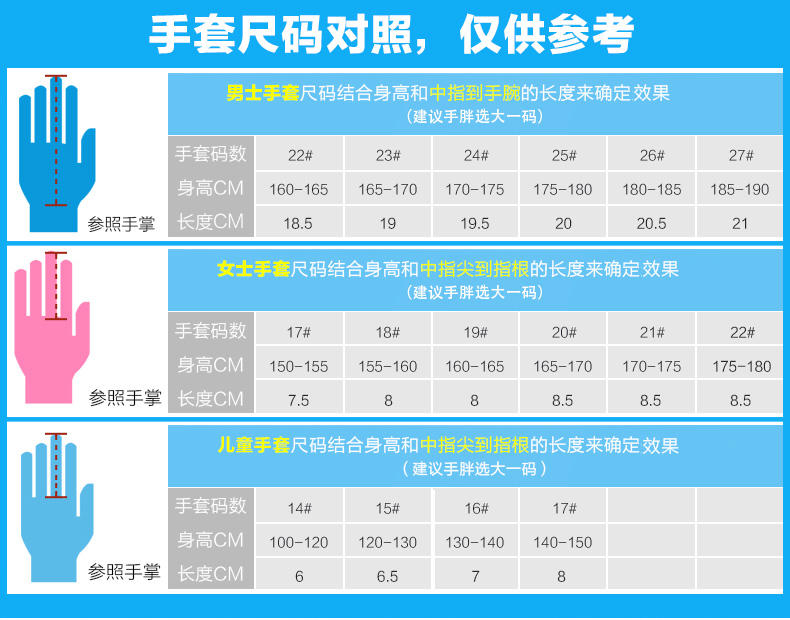 pgm高尔夫手套女士款高尔夫球超纤布手套带防滑颗粒手套