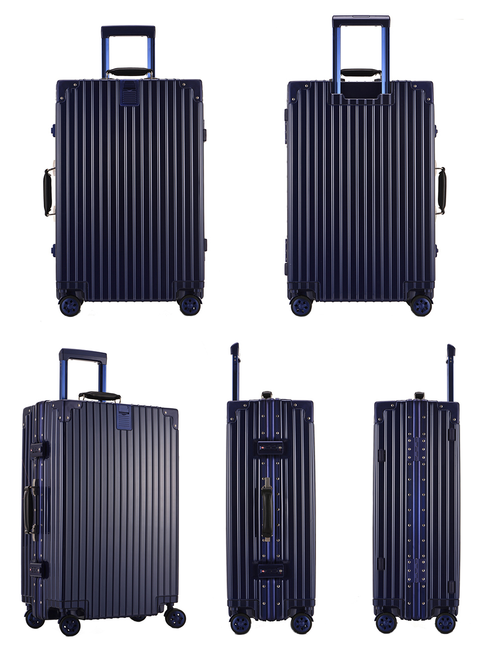 超级新品 dreamgift礼想之光复古铝框拉杆箱