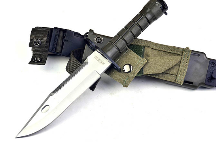 spike M9军刀户外野营直刀 工艺刀军刺刀具 探