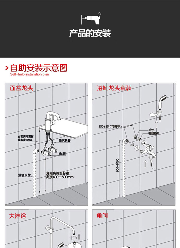 总体高度:125毫米龙头是否旋转:固定开孔方式:双孔阀芯类型:陶瓷片