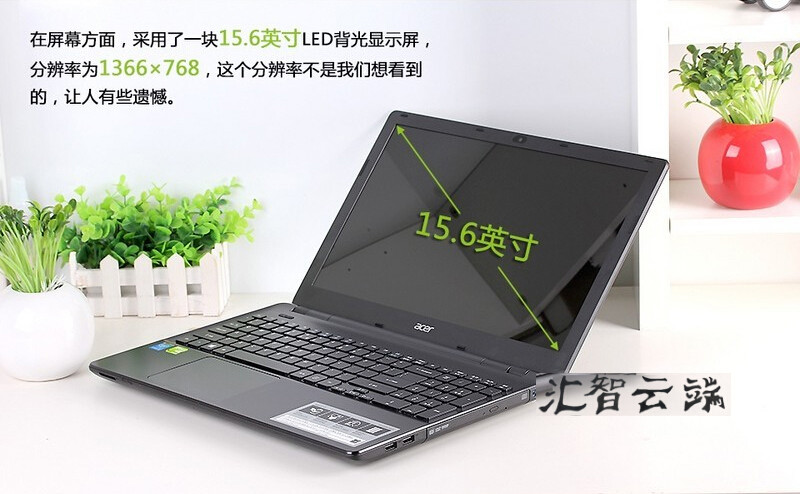 宏碁(acer)e5-572g 15.6英寸笔记本电脑 550p 57vz 57