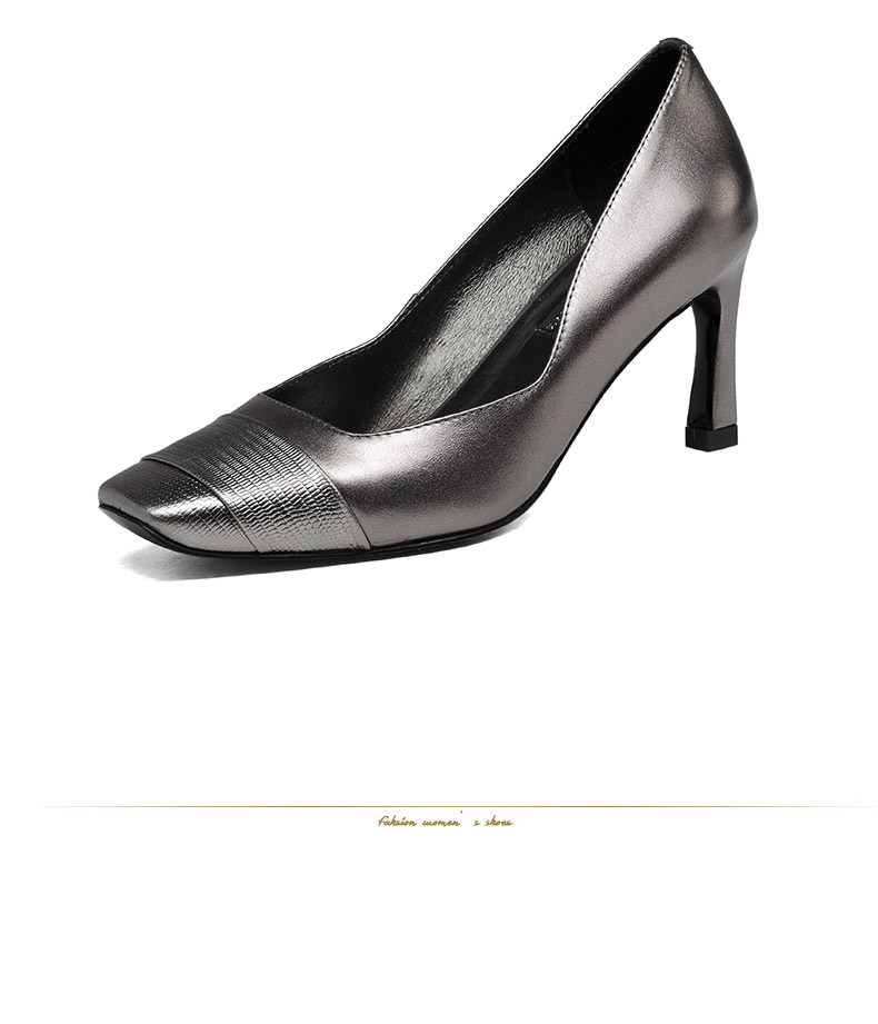 波迷娜 BOMINA2017秋冬新品女鞋高跟潮流单