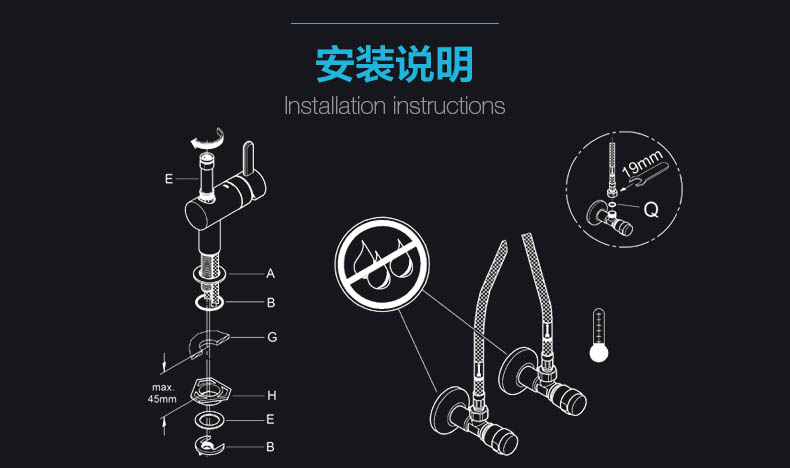 德国-高仪（GROHE）龙头 水龙头冷热 水龙头厨房 抽拉龙头32454000 L型可抽拉