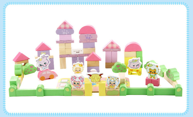 澳贝(AUBY) 喜洋洋与灰太狼 益智玩具 羊村保卫