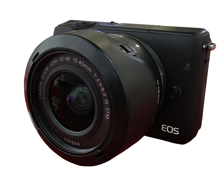 遮光罩EW-53适用佳能EF-M 15-45mm镜头 适