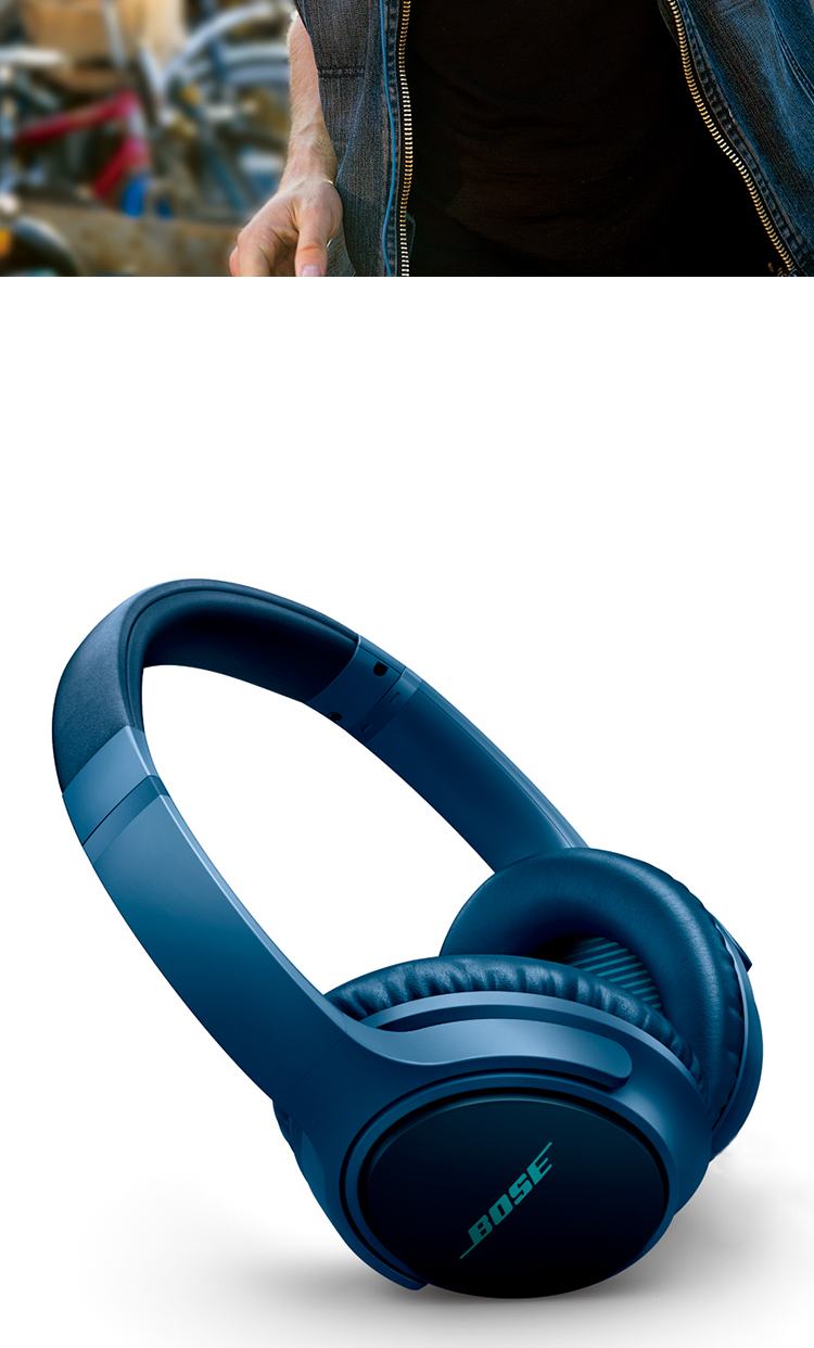 【黑色安卓版】BOSE Soundtrue耳罩式耳机II头戴式彩色耳机bose音乐耳机 有线控