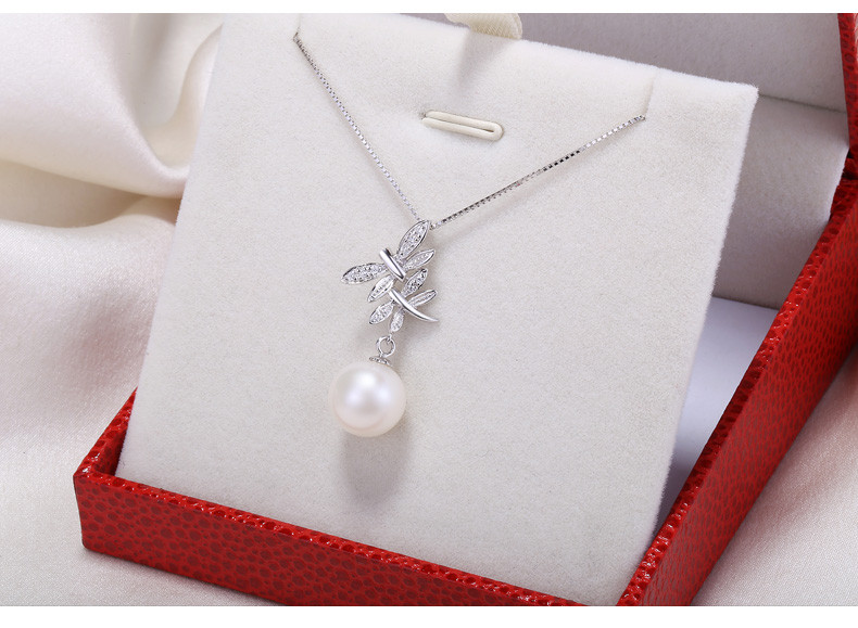 黛米珠宝 蜓翼10-11mm正圆亮泽 天然淡水珍珠