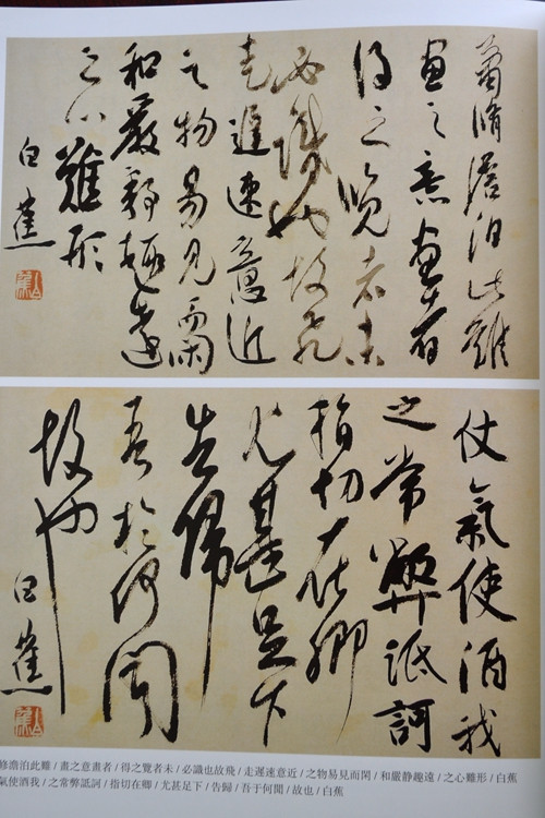 超级新品 历代名家书法经典 白蕉 书法 字帖 毛笔字帖 大笔字软笔大8