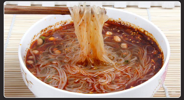 【盈棚绿豆专卖店】白家陈记肥肠辣味味方便粉食品燕麦片粥降血糖吗图片