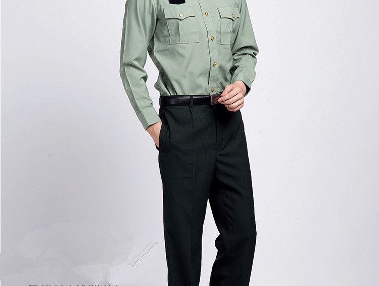 陆军短袖衬衣士兵士官干部长袖夏常服外衬衣衬衫07干部夏装常服