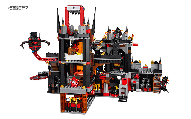 乐高LEGO积木玩具未来骑士团70323小丑的秘