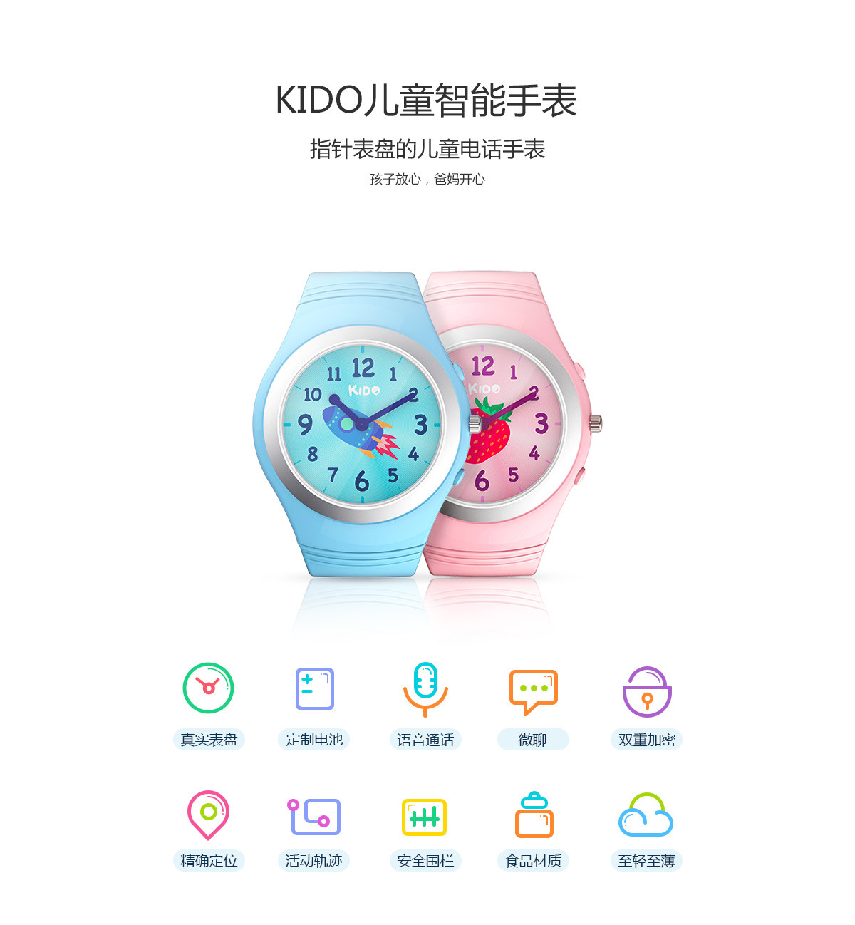乐视Kido智能童伴 K1儿童智能手表手环通话学