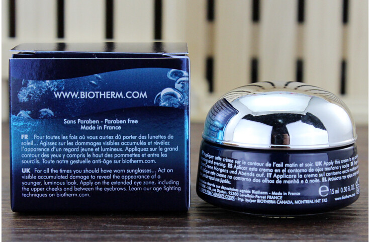 biotherm碧欧泉蓝源眼霜15ml