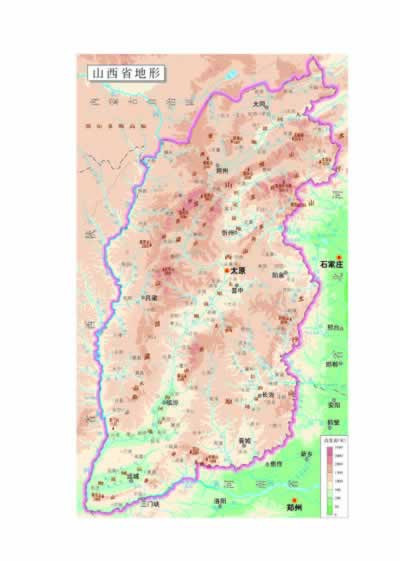 中华人民共和国分省系列地图·山西省地图(盒装折叠版)(新版权威大