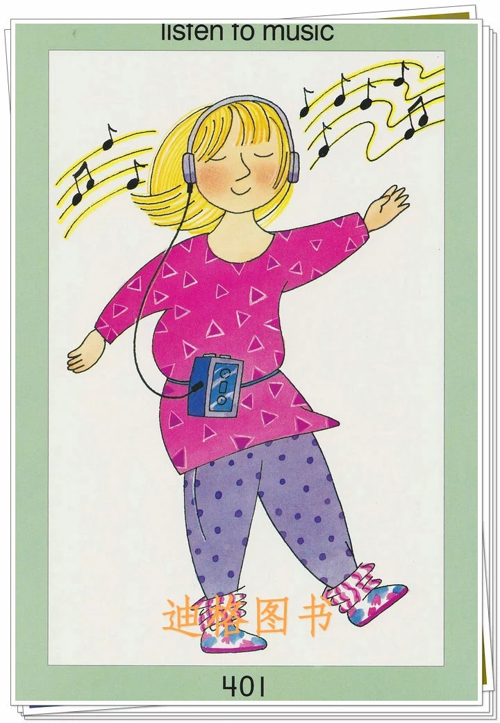 《牛津少儿英语LET`S GO 教学闪卡 第4级》(英