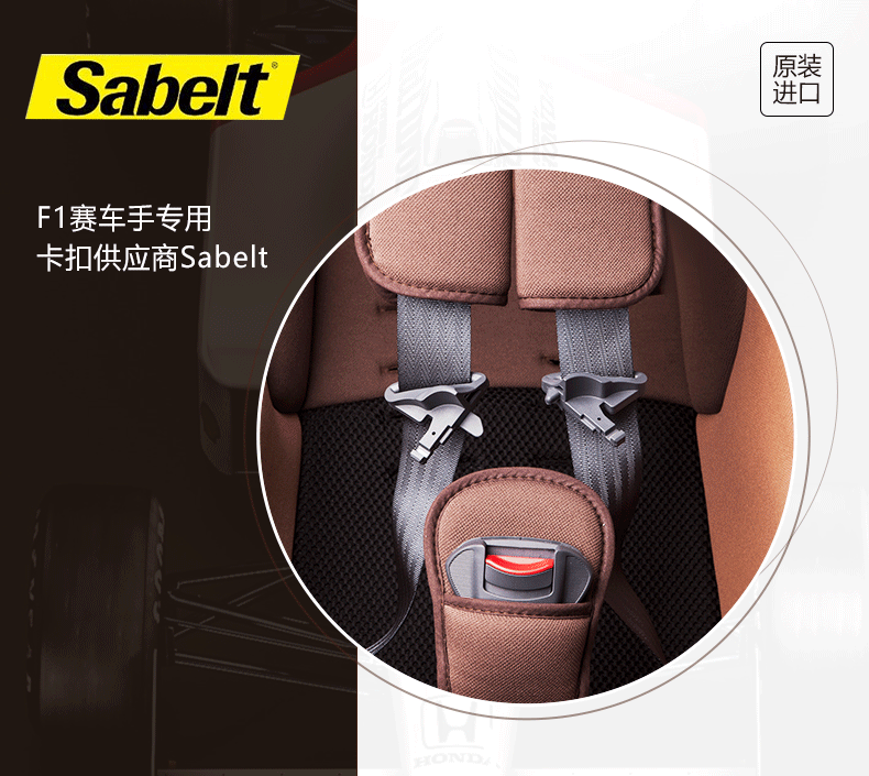 Kiwy进口汽车儿童安全座椅0-4岁婴儿正反向ISOFIX接口 哈雷卫士 雅典黑