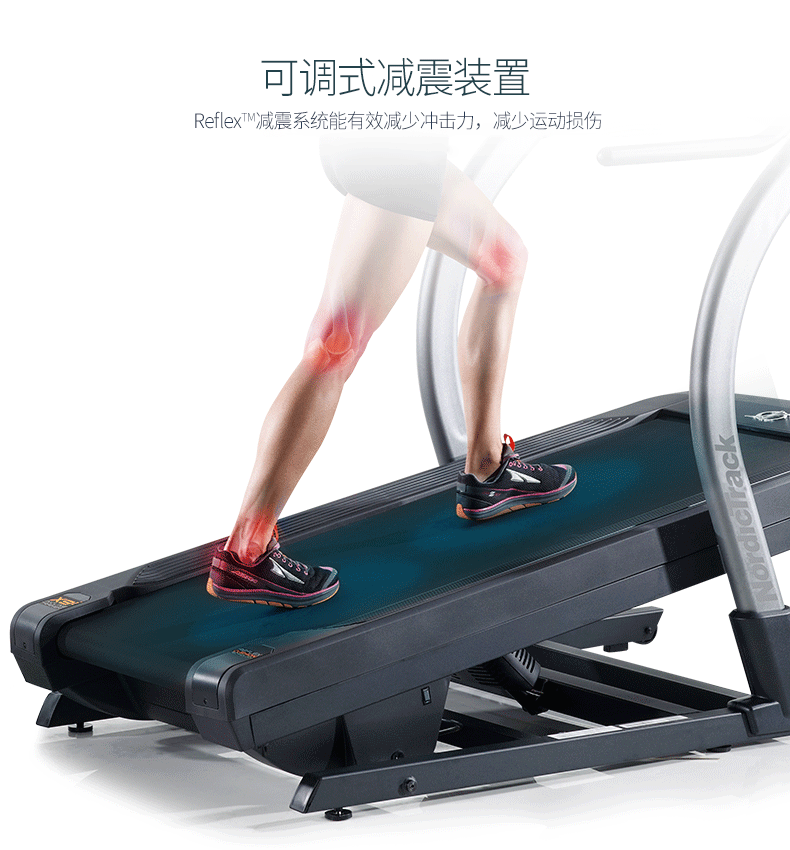 美国(icon)爱康登山式跑步机家用减震轻商用健身器材 netl29714 全跑