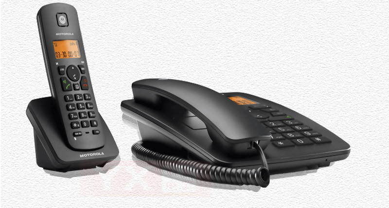 摩托罗拉(Motorola)数字无绳子母电话机C4200C(白色)