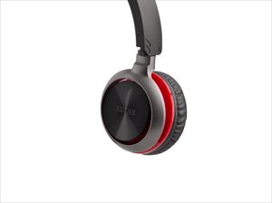 Edifier/漫步者 K710P 多媒体立体声耳机 酷黑红色