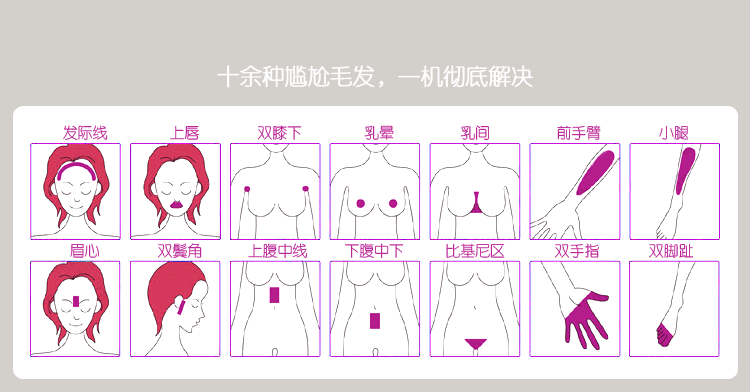 永久脱毛 家用 光子脱毛器去腿毛腋下除毛嫩肤