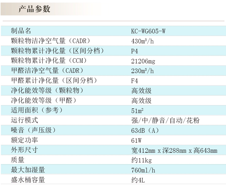 夏普KJ400F-BBZ/W空气净化器