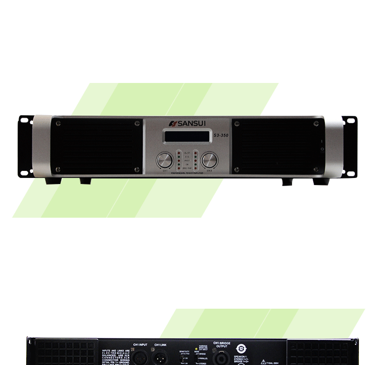 SanSui/山水 S3-350家用功放KTV功率放大器家庭卡包音箱功放机