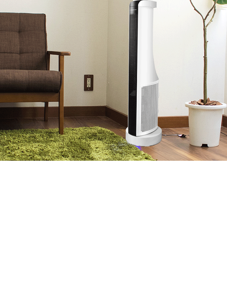 星钻取暖器NPM立式遥控静音省电暖器速热电暖气家用母婴浴室暖风机