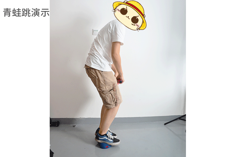 舒弗(lachouffe) 青蛙跳 有声弹跳鞋儿童户外运动游乐跳跳玩具幼儿园