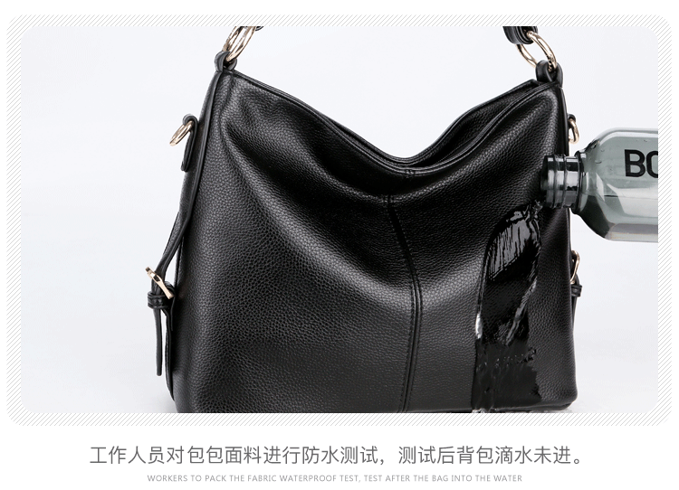 aibkhk女士单肩包d8802 aibkhk d8802新款真皮女包单.