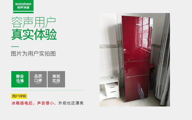 容声冰箱BCD-218D11NC（蝶恋花）