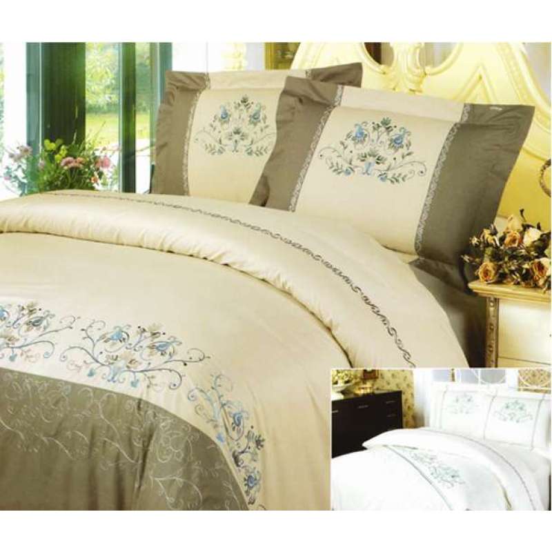 卡缔娅欧式七彩绣床饰套件