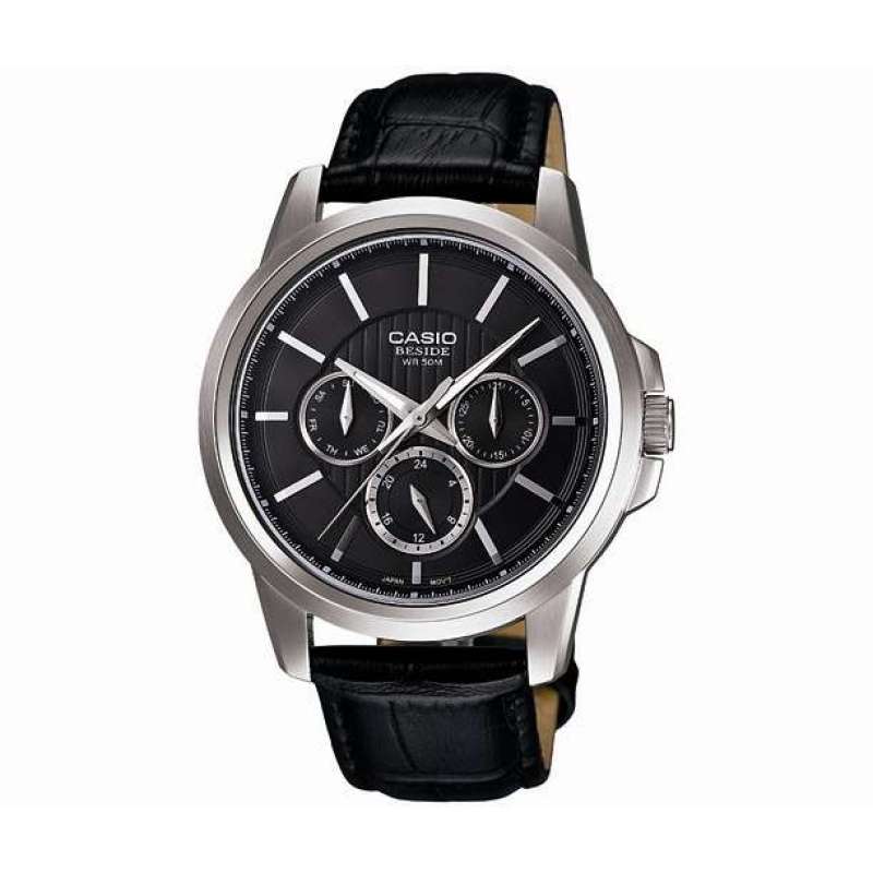 卡西欧经典款男装指针表bem307l1avdf