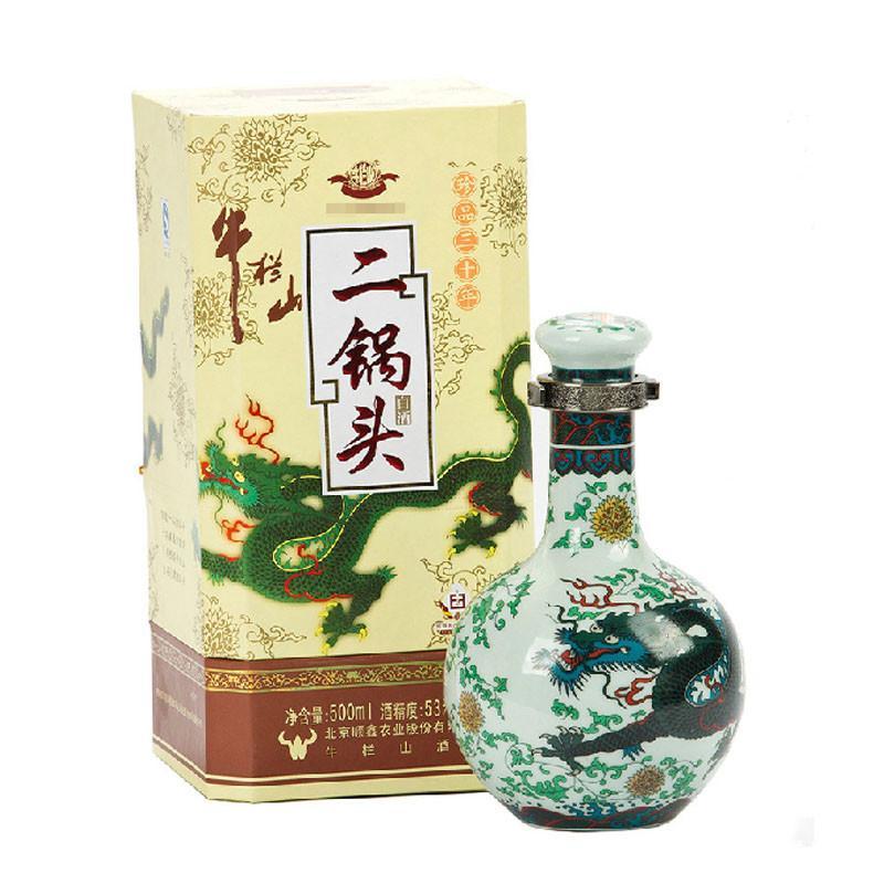 牛栏山 二锅头 珍品三十年 53度 500ml 清香型白酒 盒装 (青龙)
