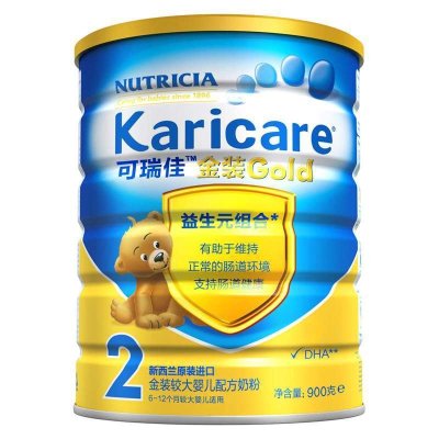 karicare 可瑞佳 金装 婴幼儿配方奶粉2段 900g