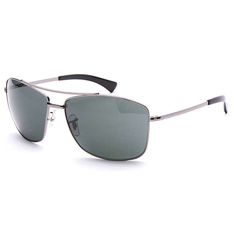 雷朋(ray-ban) rb3476-004-71 63mm 时尚太阳眼镜(深灰镜片枪色镜架)