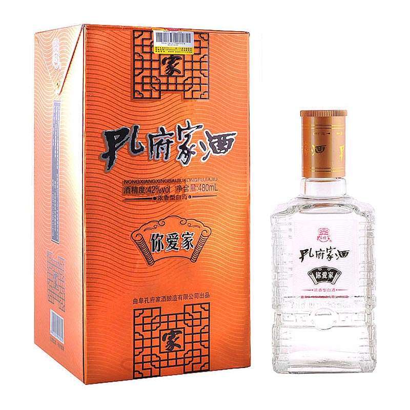 孔府家酒你爱家42度480ml