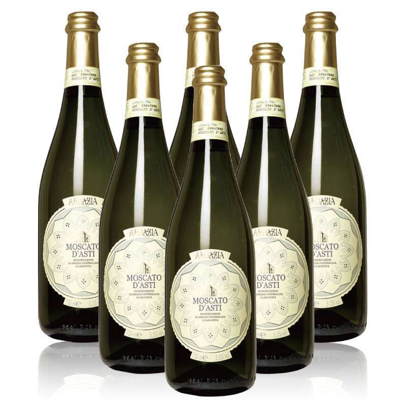 意大利阿斯蒂.甜白起泡酒 6支装