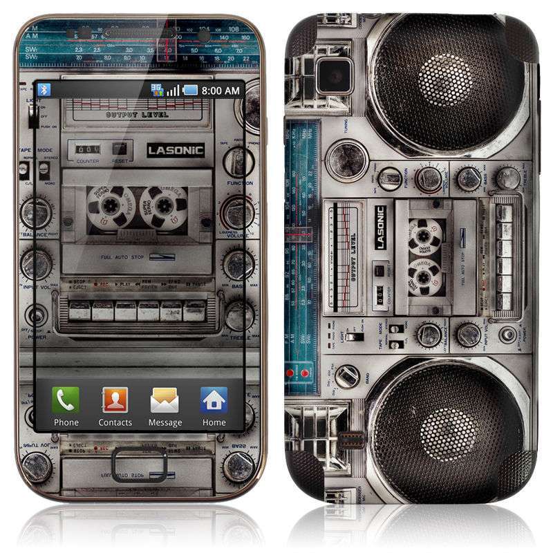 ideaskin三星i809保护膜双卡录音机三